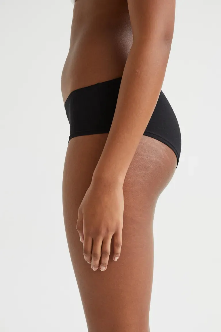 10 pairs of H&M hipster briefs, black
