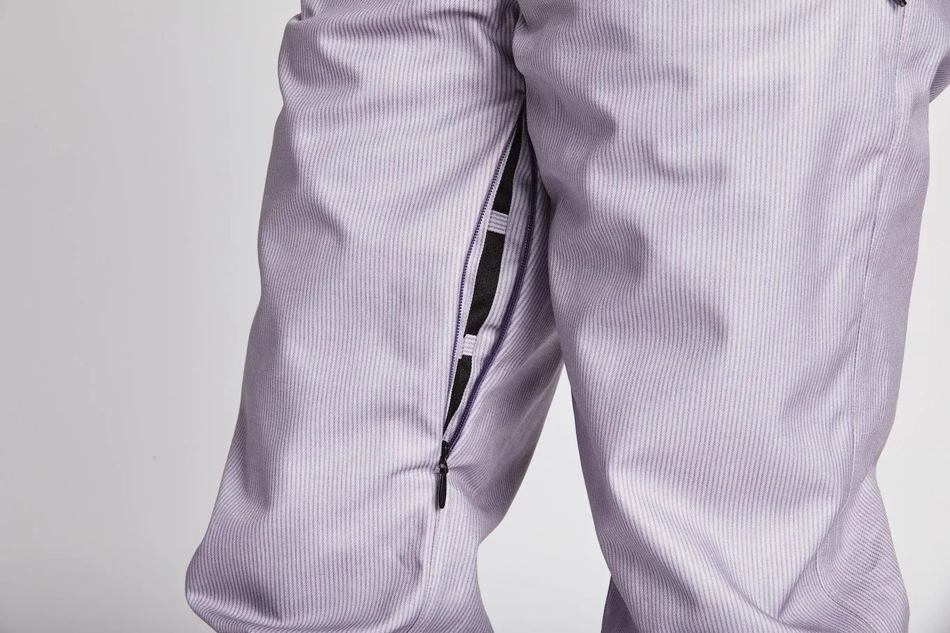 Airblaster High Waisted Pants Womens Lavender Cord Stripe