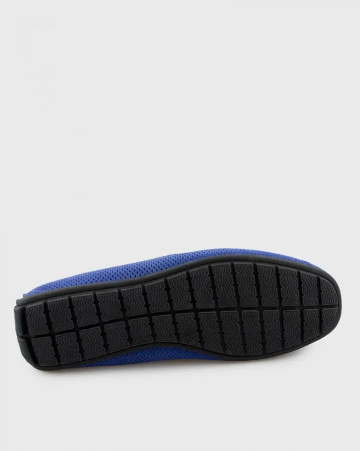 ANTICA CALZOLERIA 801-C AZZURRO SUEDE DRIVING SHOE