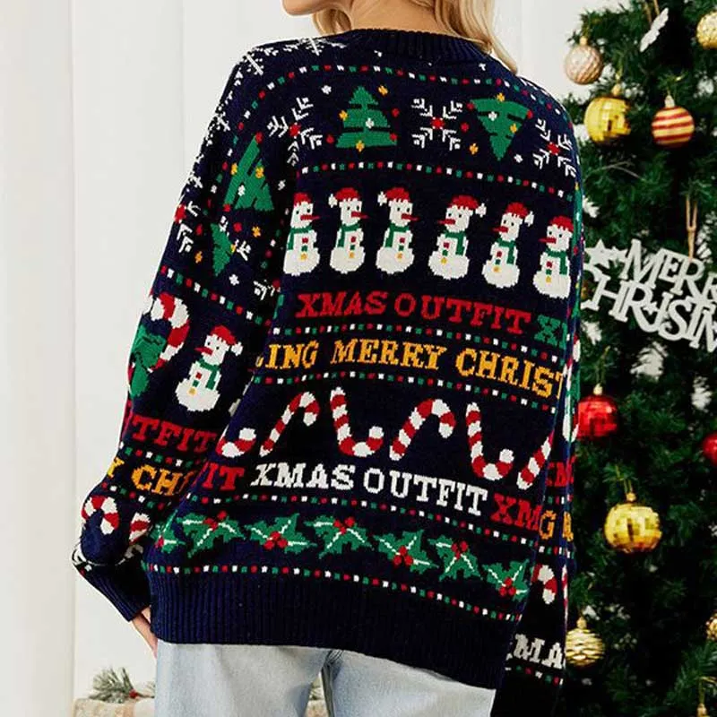 Arabella Loose Knitwear Christmas Sweater