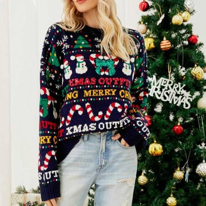 Arabella Loose Knitwear Christmas Sweater