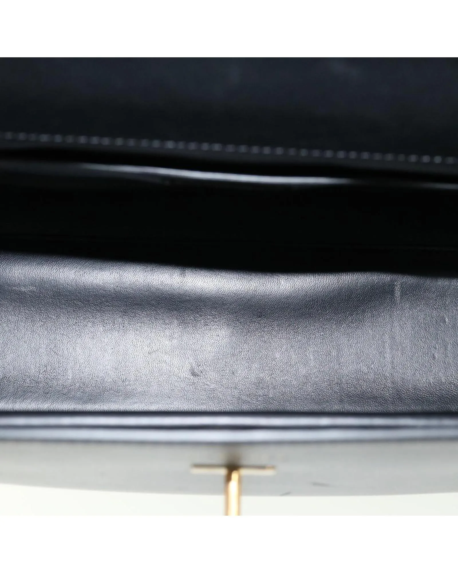 Black Leather 2way Hand Bag - VERSACE