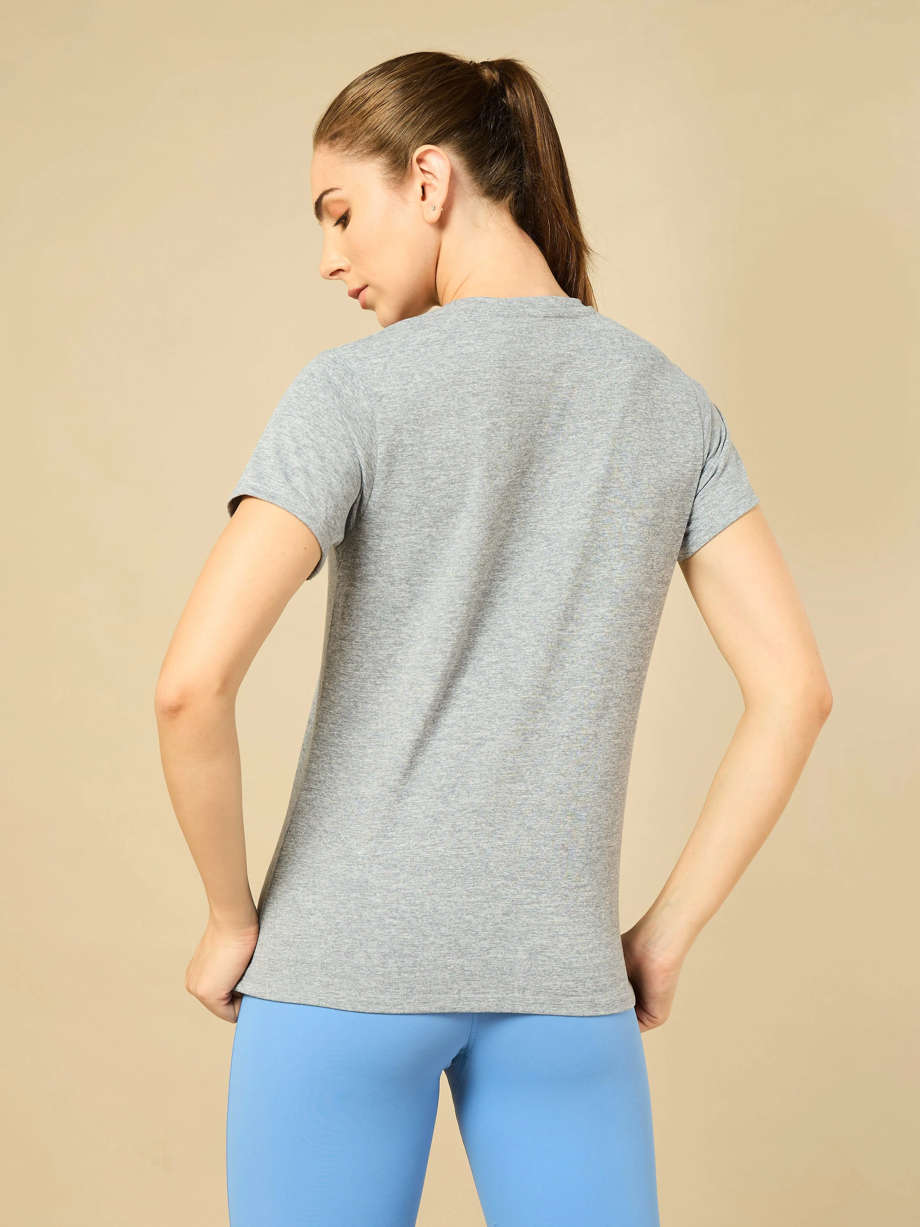 Brand logo Grey T-shirt