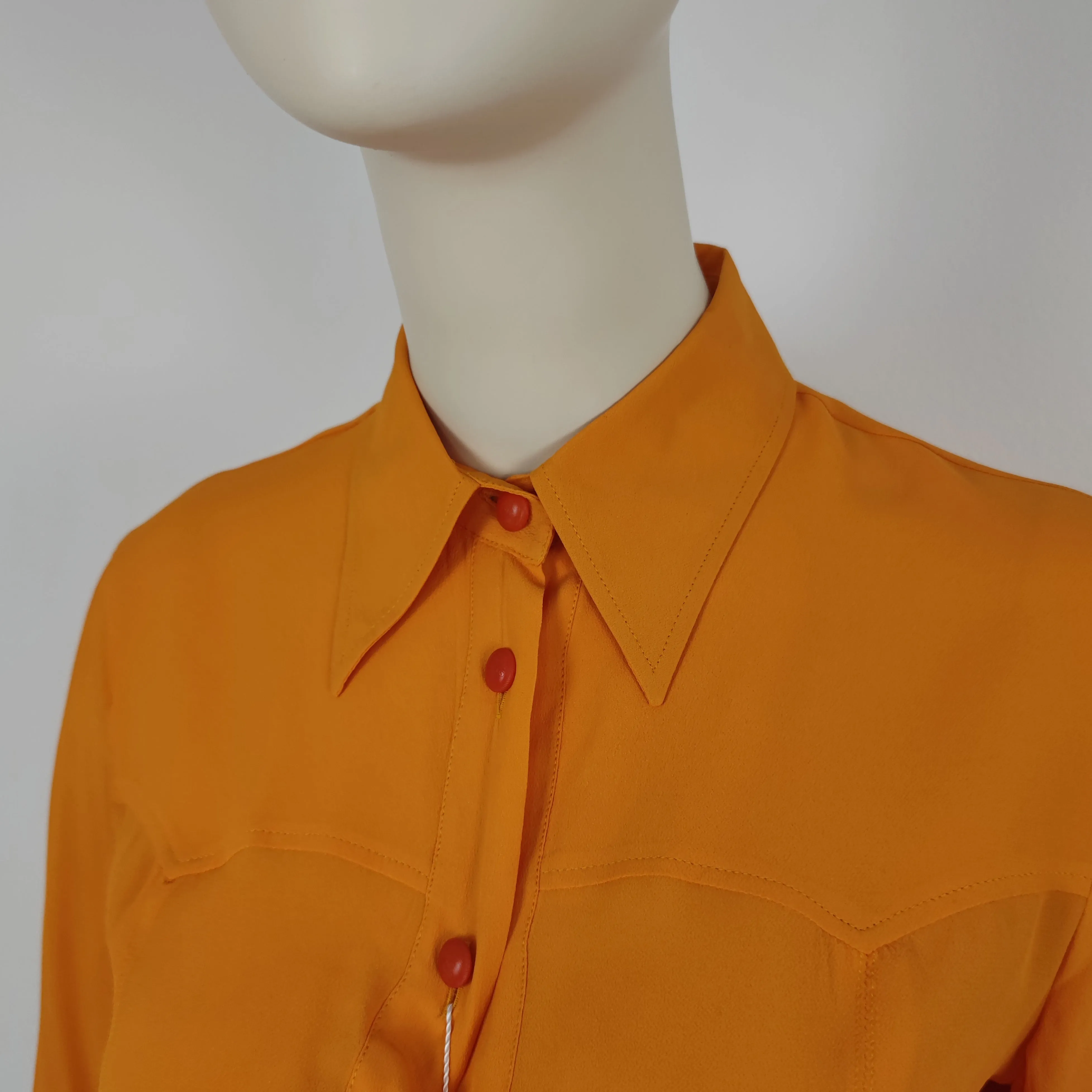 Camicia Versus Gianni Versace arancione