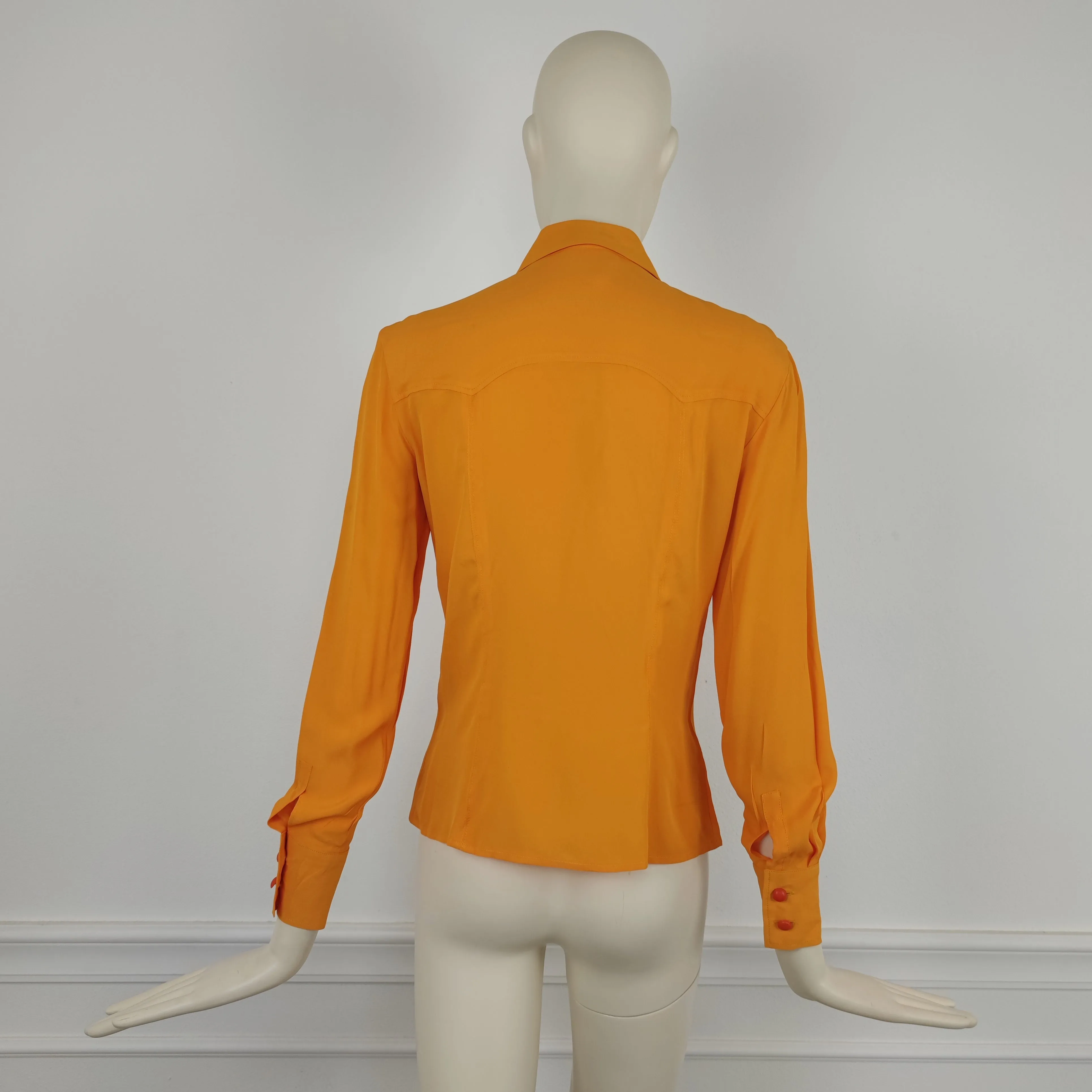 Camicia Versus Gianni Versace arancione