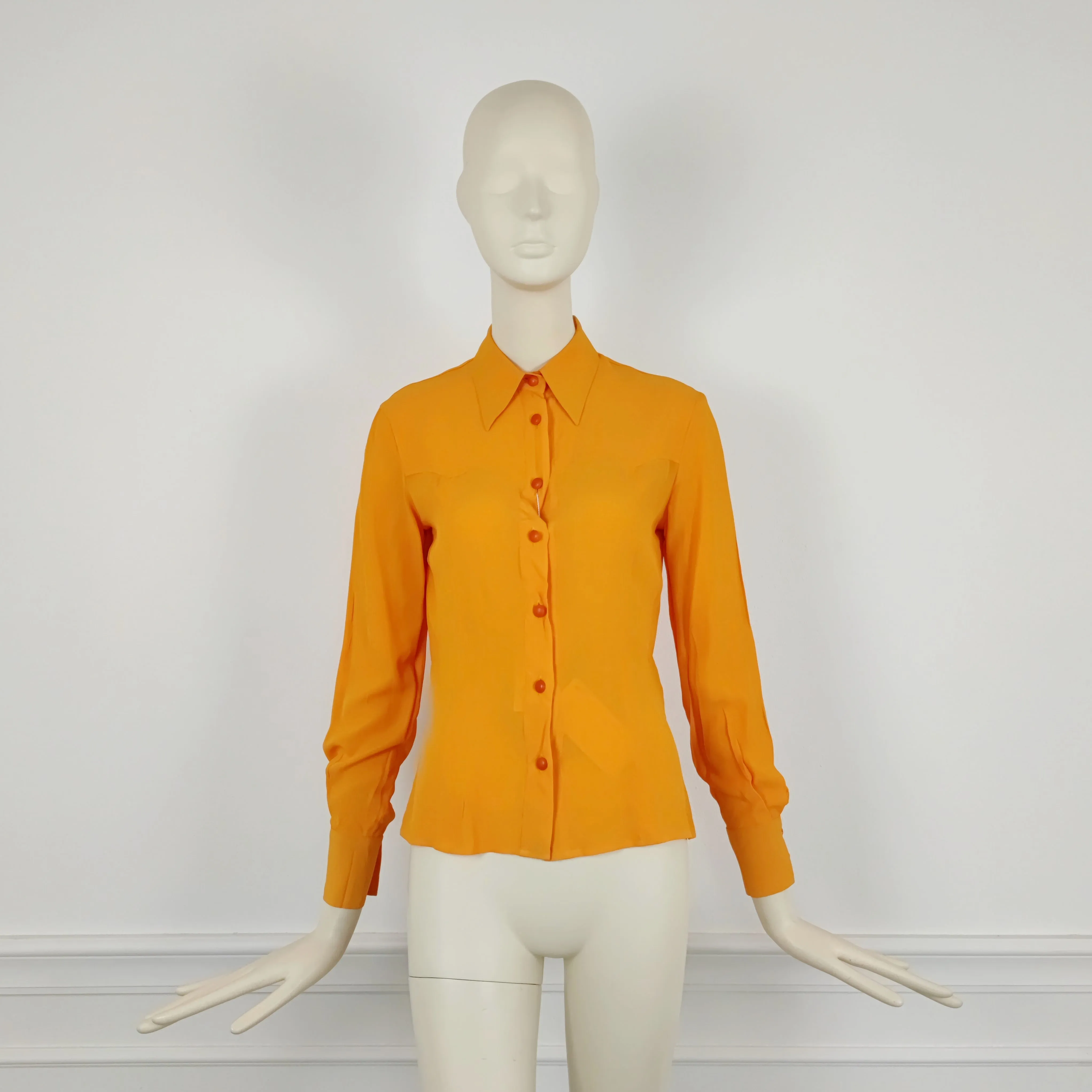 Camicia Versus Gianni Versace arancione