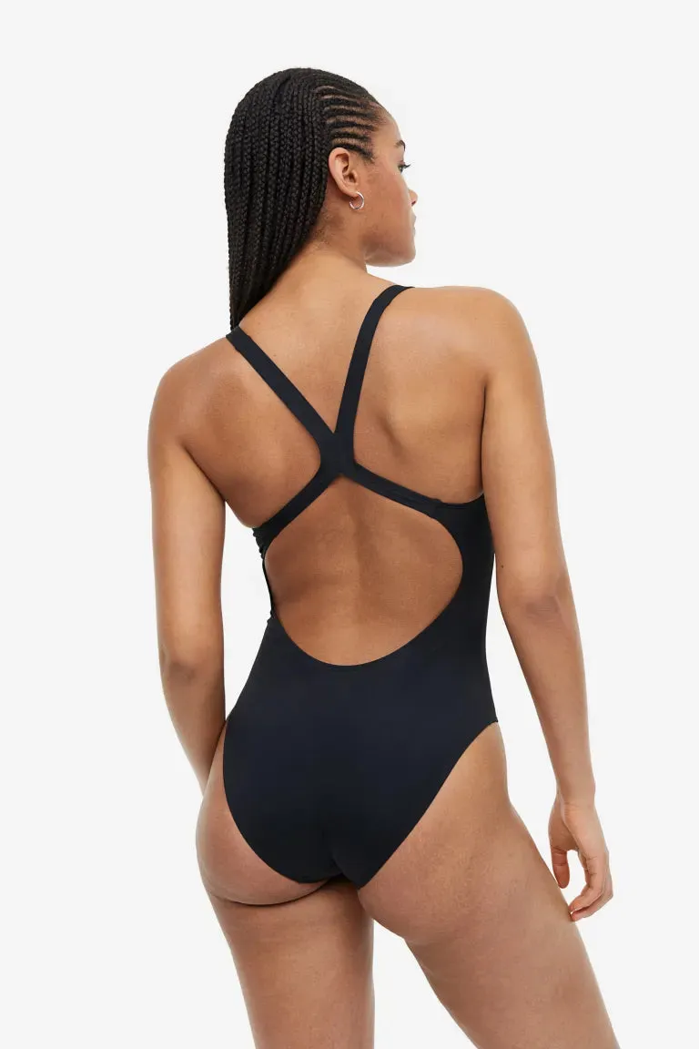 H&M sports swimsuit, black