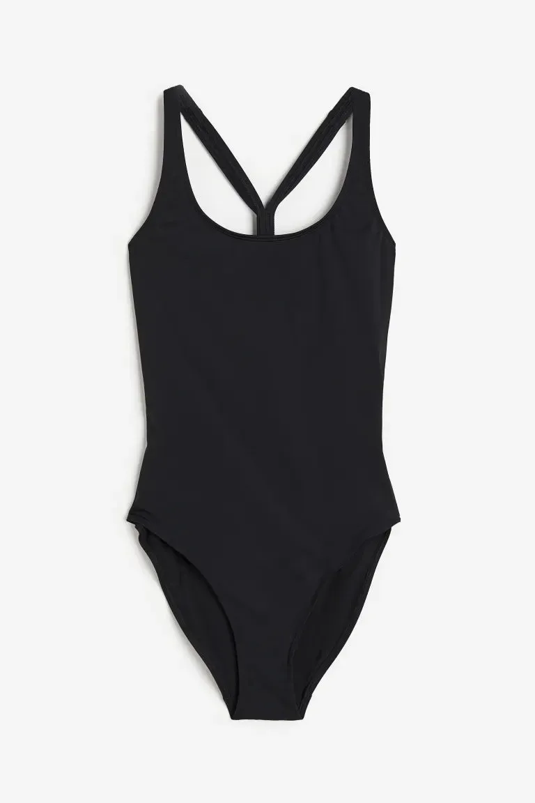 H&M sports swimsuit, black