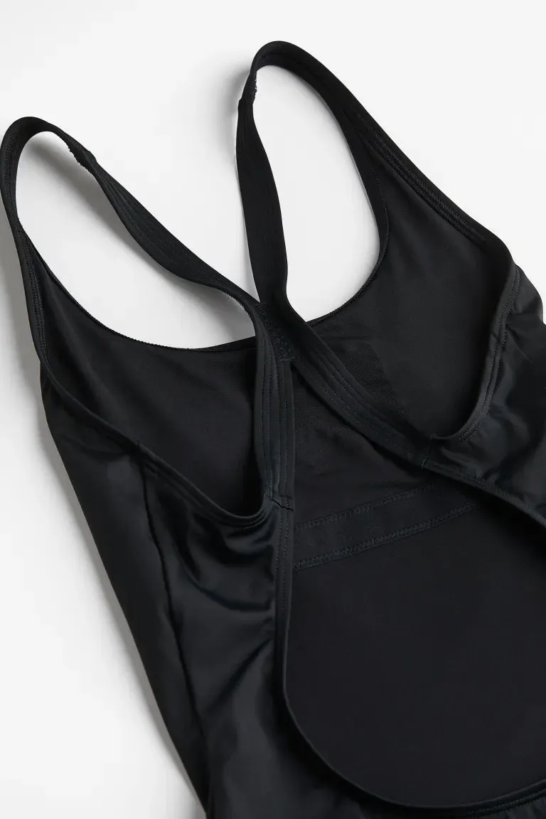 H&M sports swimsuit, black