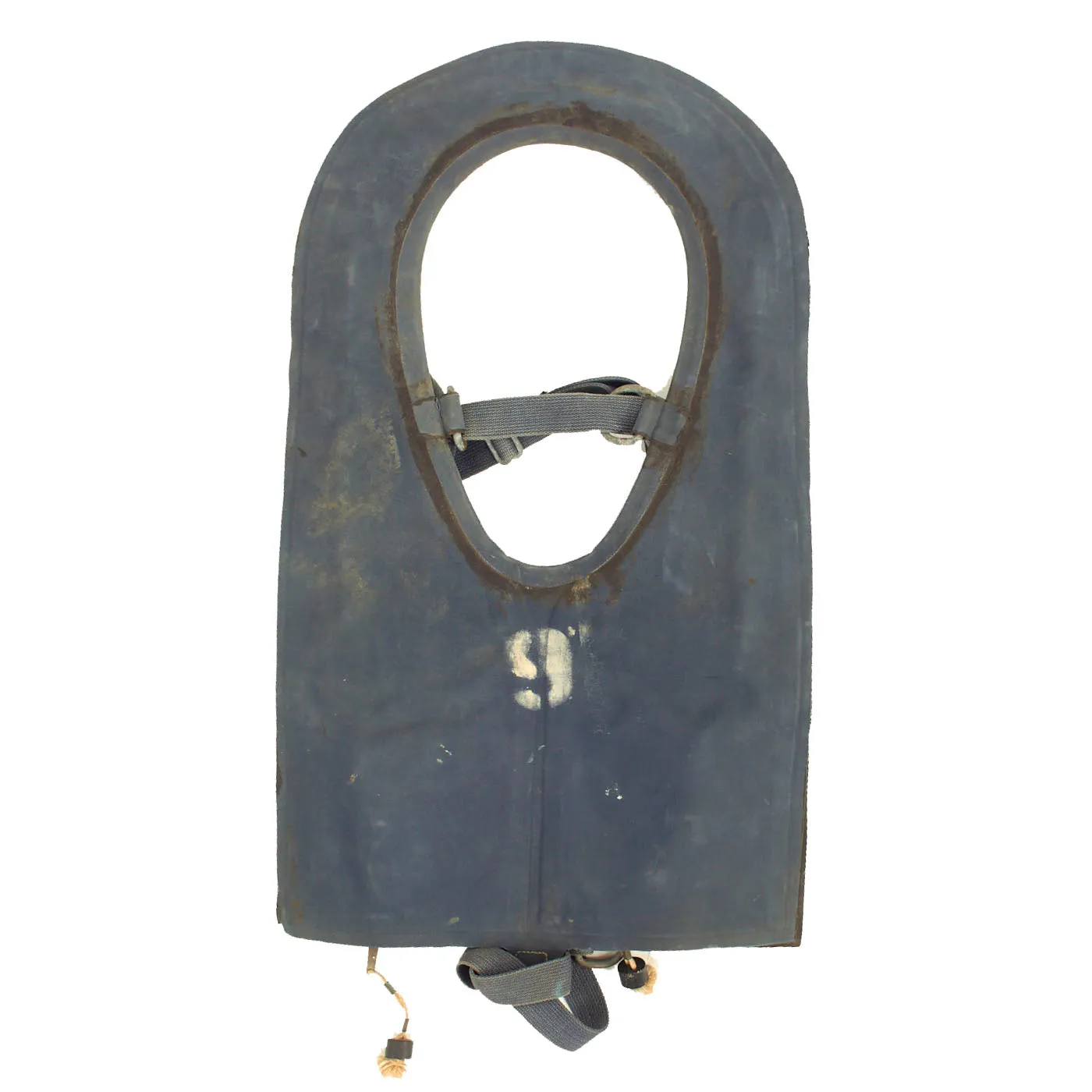 Original U.S. WWII Navy USN / USMC Mae West Inflatable Life Preserver Vest
