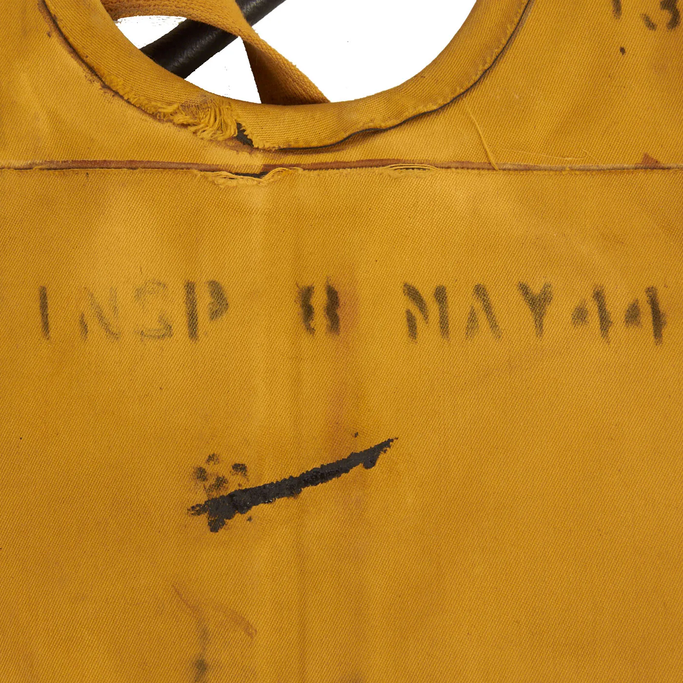 Original U.S. WWII USAAF Mae West Pneumatic Life Vest by Republic. - Dated February 1943