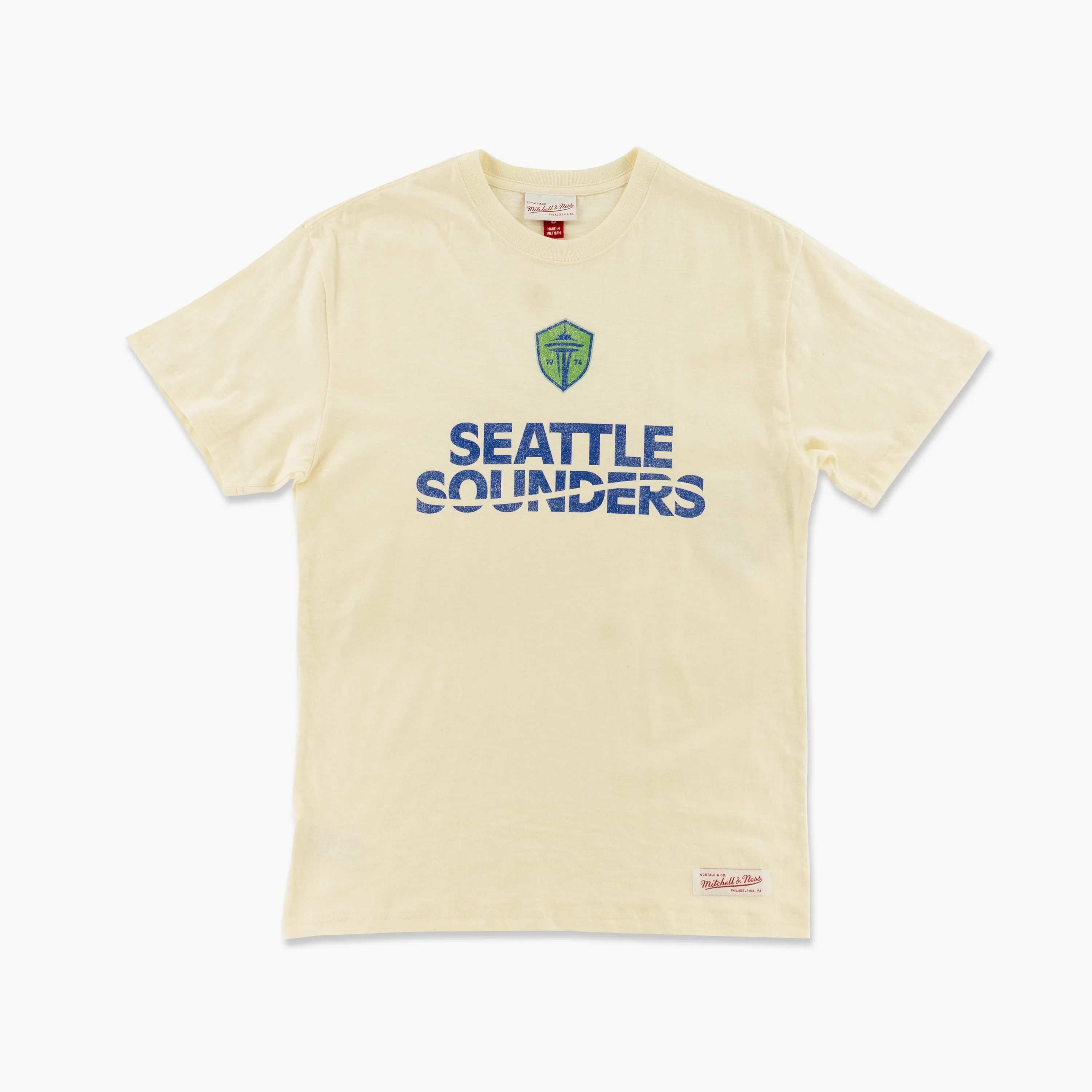 Seattle Sounders Cream Starter Slub T-Shirt