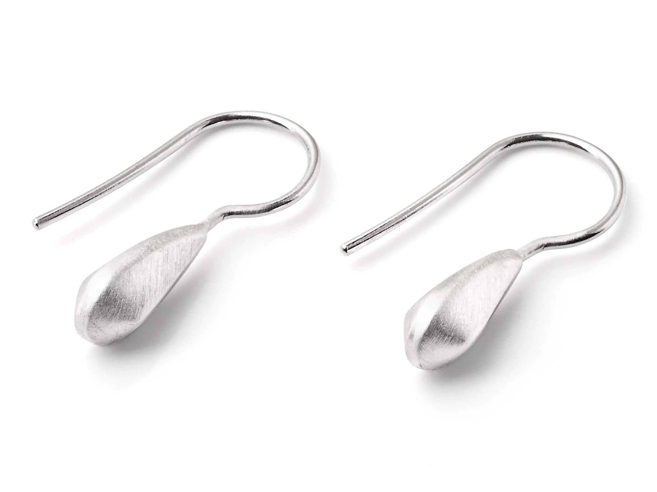 Small Teardrop Earrings with French Wire