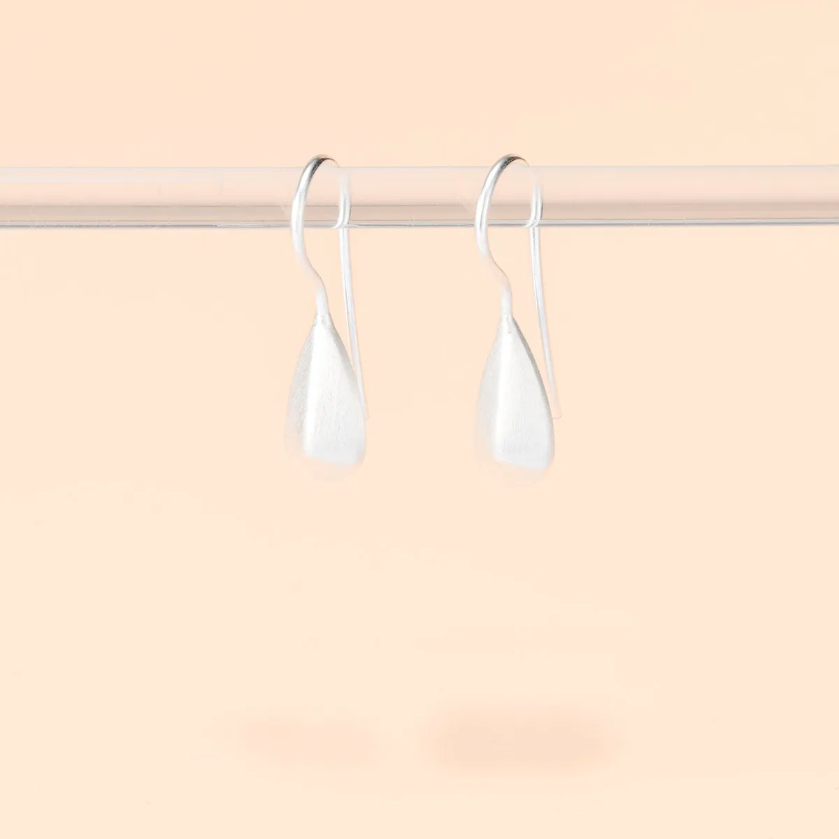 Small Teardrop Earrings with French Wire